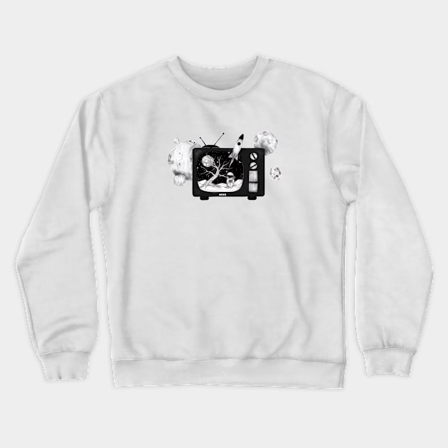 keep walking Crewneck Sweatshirt by MOKO